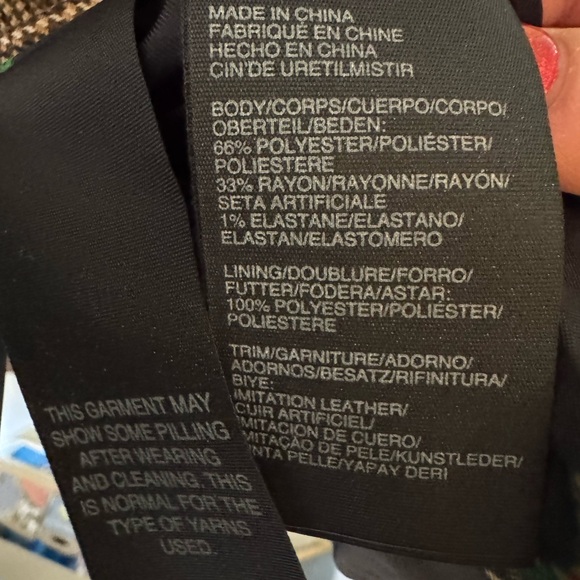 Gorgeous academia style Tommy Hilfiger blazer. Size 10. Excellent condition. - Picture 8 of 8